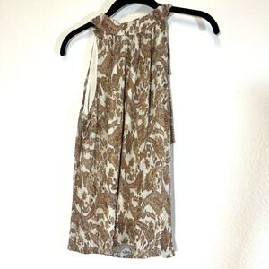 INC International Womens Size Small Halter Tie Neck Blouse‎ Sleeveless Shirt Top
